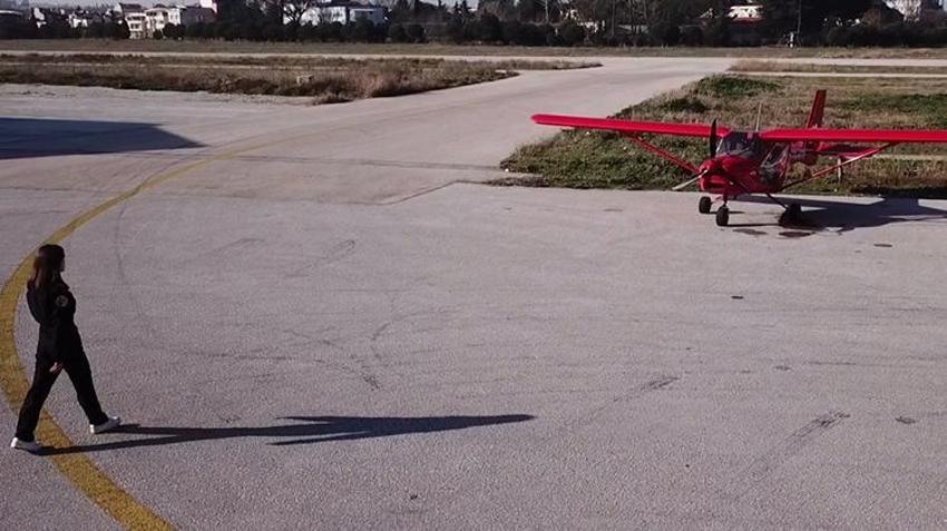 Yaptığı bu uçuşla Türkiye'nin en genç kadın pilotu oldu! 'Sabiha Gökçen'in yolundan gideceğim'