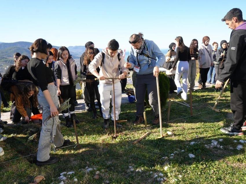 Kastamonu'da ekime öğrenciler de katıldı! Alan 50 katına çıktı