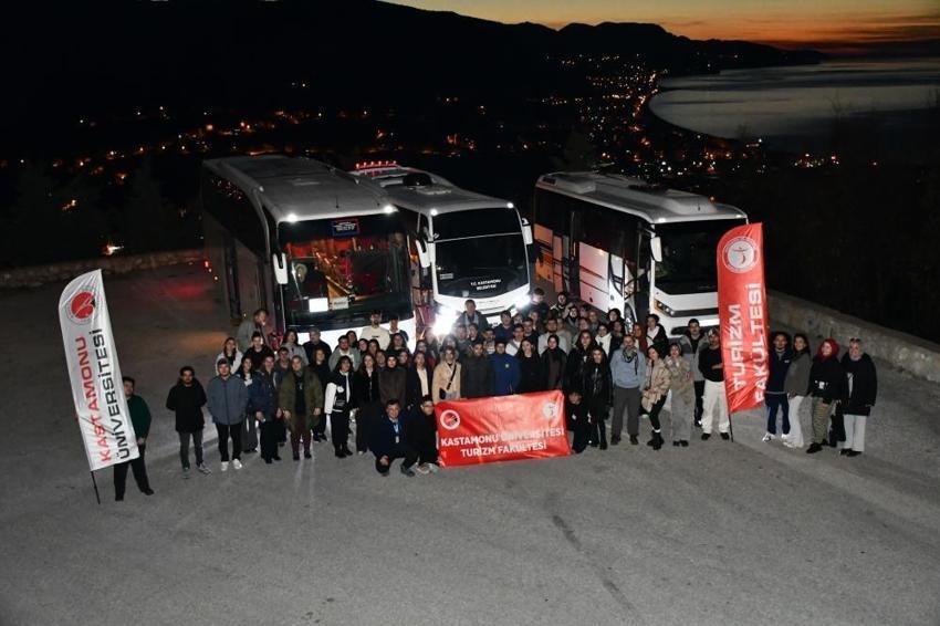 Kastamonu'da ekime öğrenciler de katıldı! Alan 50 katına çıktı