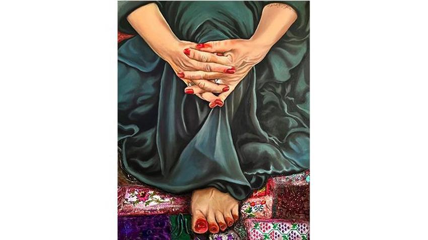 Nevşehir'de, görsel sanatlar öğretmeni Zeliha Bazoğlu'na, anneannesinin çeyiz sandığı ilham kaynağı oldu