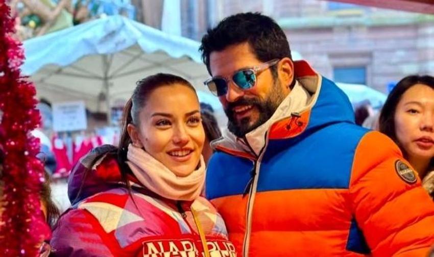 Fahriye Evcen'den Burak Özçivit'e: İyi ki doğmuşsun sevgilim!