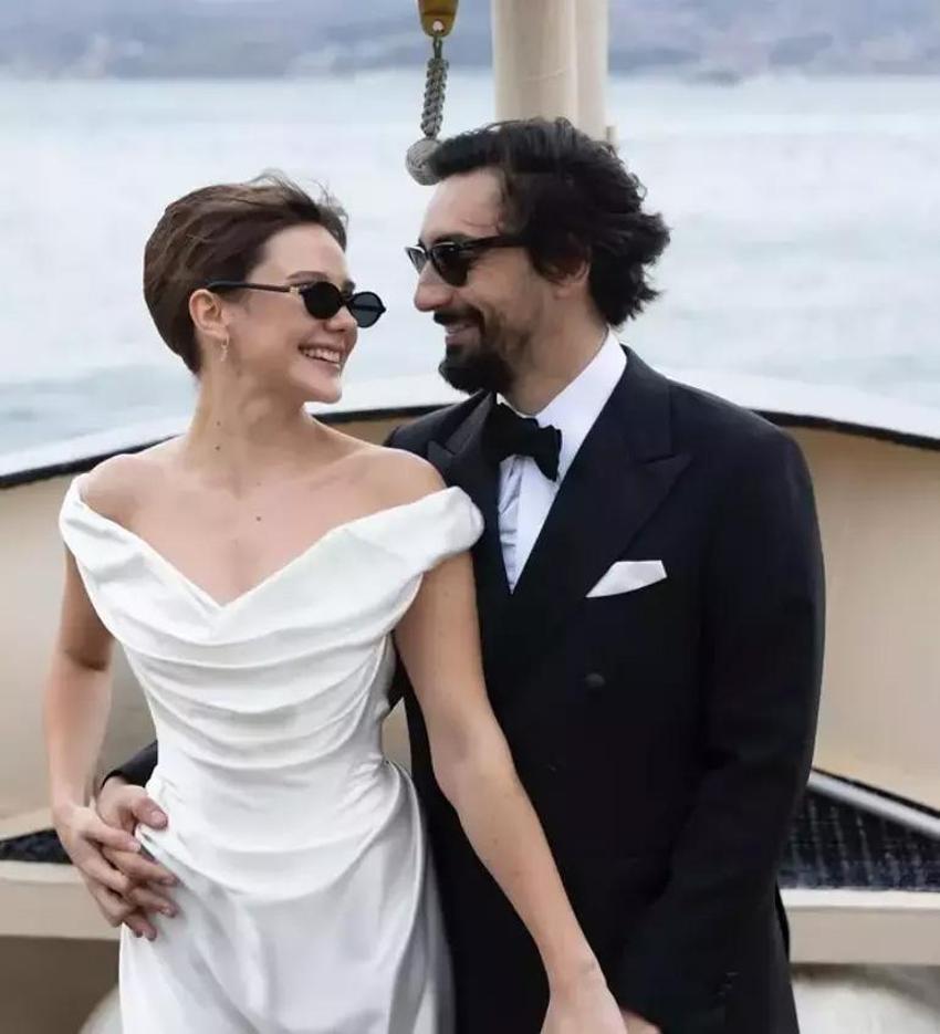 Bir yıllık aşkta mutlu son! Karadağ'da evlendiler...