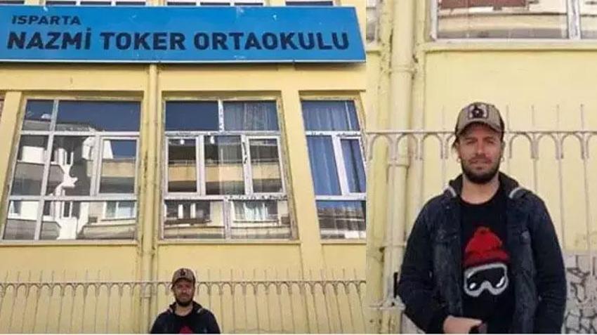 Hamdi Alkan öğrencilik yılları fotoğrafını paylaştı! 'Yıldız Teknik'te öğrenciydim'