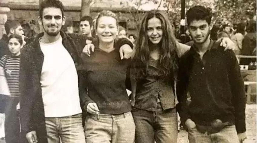 Hamdi Alkan öğrencilik yılları fotoğrafını paylaştı! 'Yıldız Teknik'te öğrenciydim'