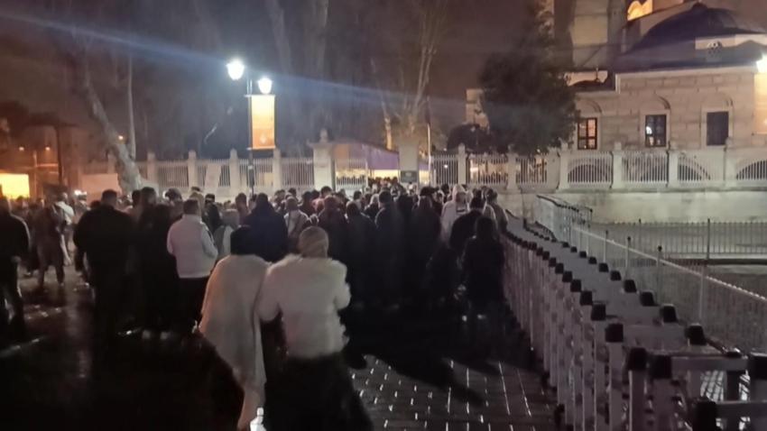 Filistin'e destek için yüz binlerin Galata Köprüsü'nde buluştuğu eylem sona erdi