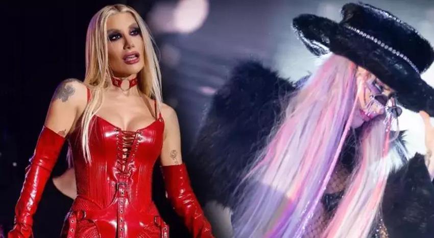 Ünlü isimler yeni yılı sahnede karşıladı! Kombinleri yılbaşı gecesine damga vurdu