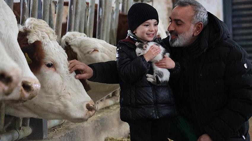 Hibe desteği ile Almanya'dan köyüne dönüp çiftlik kurdu!  432 ton üretim yapıyor 