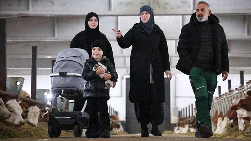 Hibe desteği ile Almanya'dan köyüne dönüp çiftlik kurdu!  432 ton üretim yapıyor 