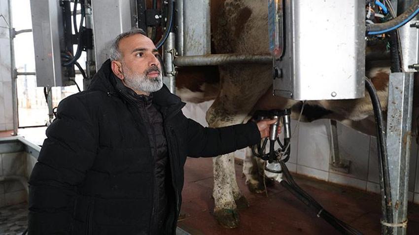 Hibe desteği ile Almanya'dan köyüne dönüp çiftlik kurdu!  432 ton üretim yapıyor 