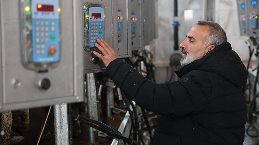 Hibe desteği ile Almanya'dan köyüne dönüp çiftlik kurdu!  432 ton üretim yapıyor 