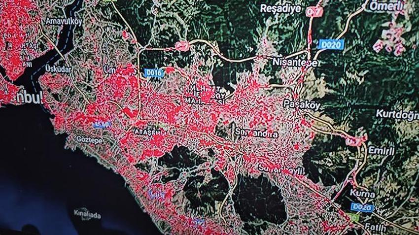 Uydu görüntüleri ile ortaya çıktı: İstanbul 10 yılda tamamen değişti! 
