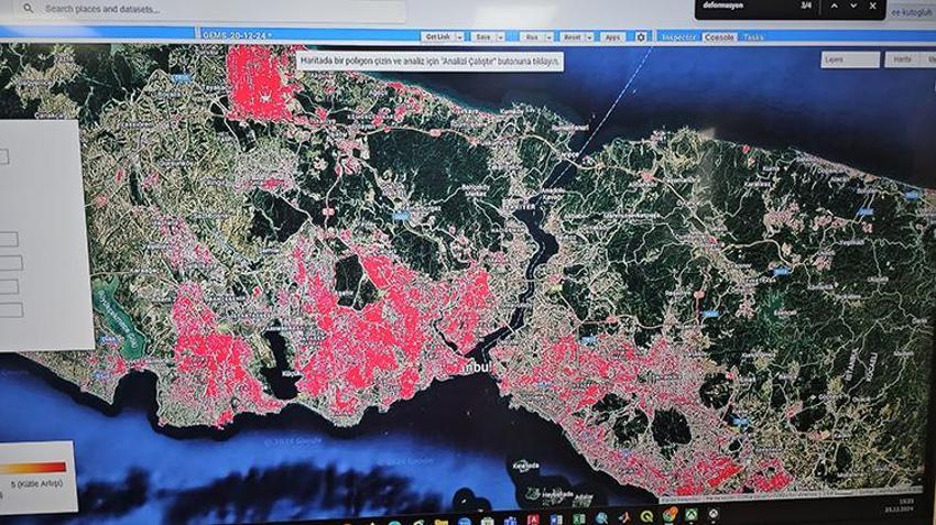 Uydu görüntüleri ile ortaya çıktı: İstanbul 10 yılda tamamen değişti! 