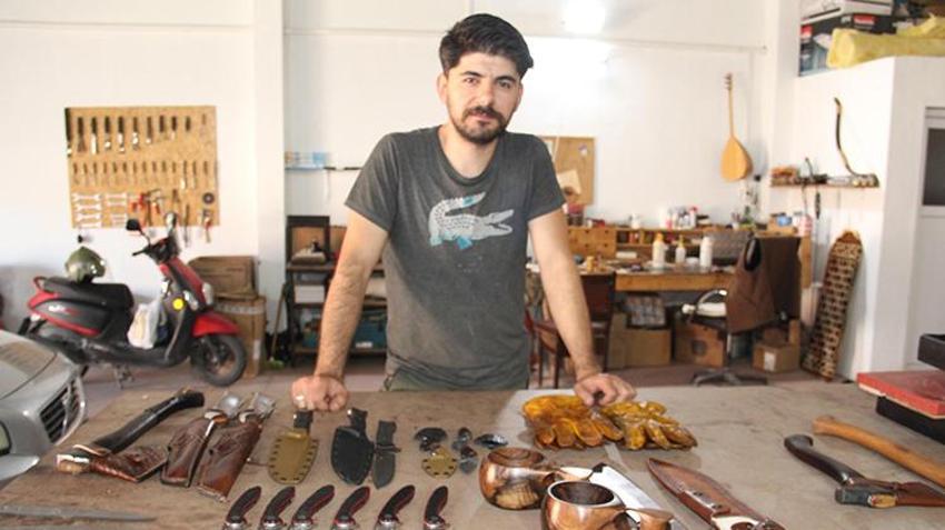 Erzincanlı genç girişimci hobi olarak üretmeye başladı! Şimdi Avrupa ve Amerika'ya satış yapıyor
