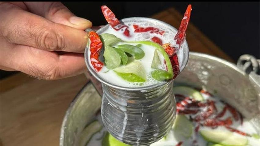 Bu ayranı çatalla içiyorsunuz! Adana'ya özgü baharatlarla yapılıyor: Sıcak havaların vazgeçilmezi kışın da favorisi oldu