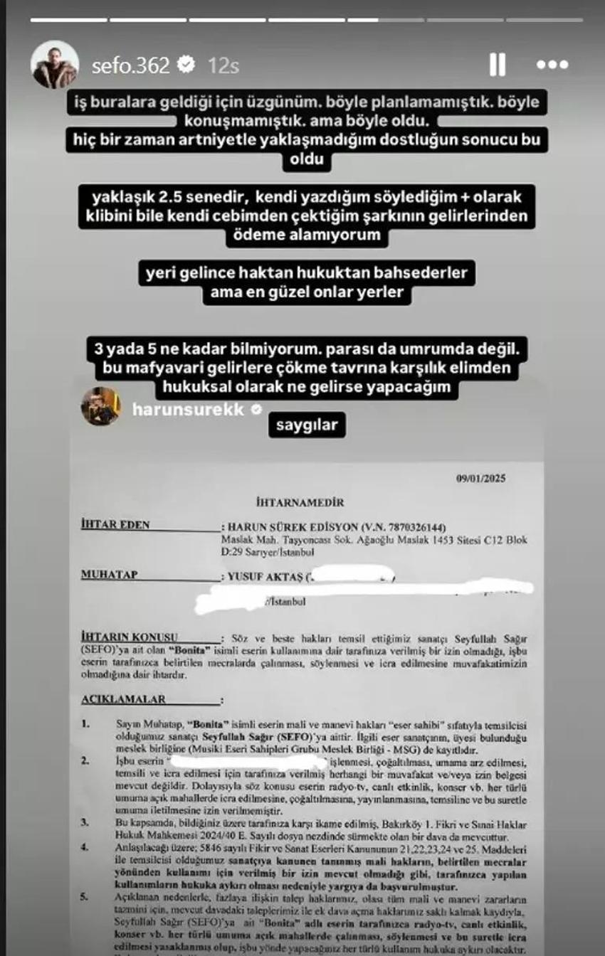 Ünlü rapçi Sefo ve Reynmen davalık oldu!