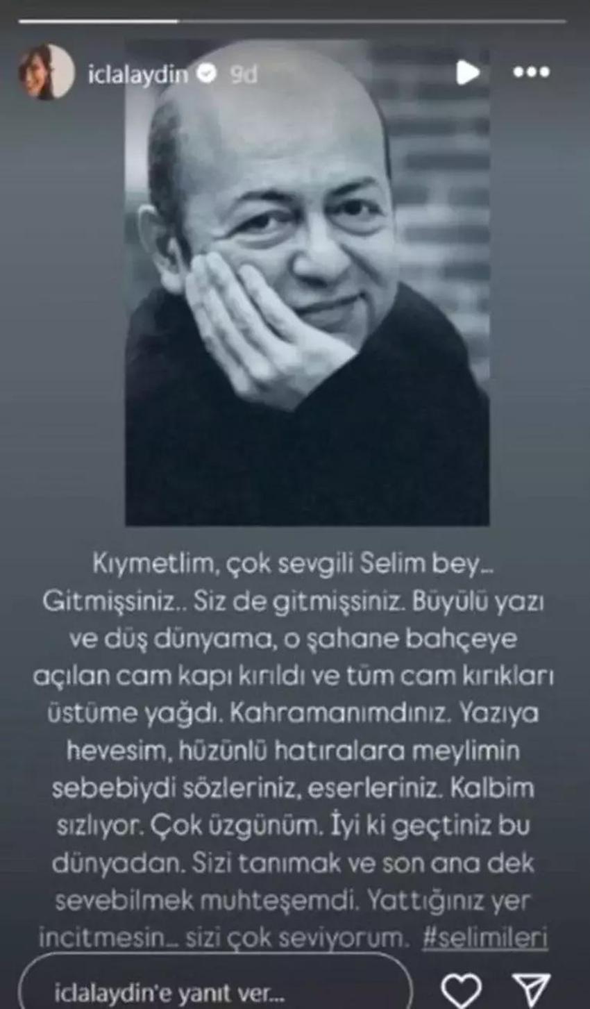 Selim İleri hayatını kaybetti! Sevenlerinden veda mesajları