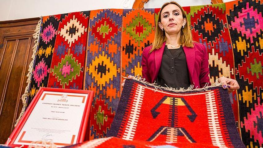 Tokat'ın Kızık köyüne özgü kilimi tescillenip koruma altına alındı