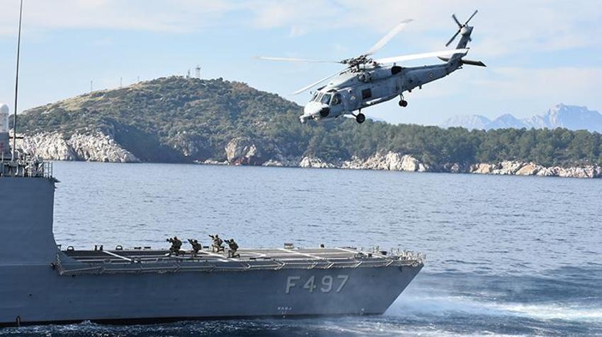 Mavi Vatan tatbikatı dosta güven düşmana korku verdi! Havadan ve denizden Türk Silahlı Kuvvetleri dünyaya karşı güç gösterisi yaptı