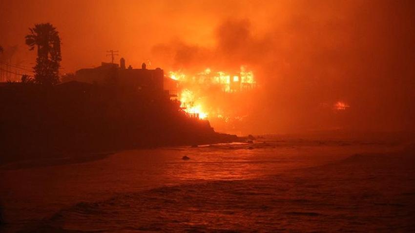 Amerika yanıyor, Los Angeles merkezli yangınlar devam ediyor, ölü sayısında artış var! Donald Trump, Biden'ı suçladı: Teşekkürler Joe