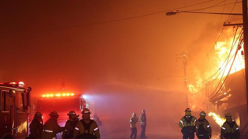 Amerika yanıyor, Los Angeles merkezli yangınlar devam ediyor, ölü sayısında artış var! Donald Trump, Biden'ı suçladı: Teşekkürler Joe