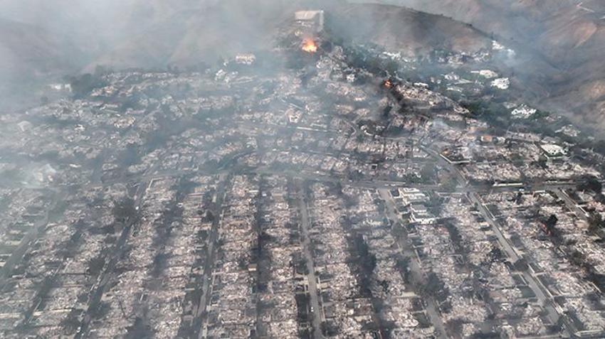 Amerika yanıyor, Los Angeles merkezli yangınlar devam ediyor, ölü sayısında artış var! Donald Trump, Biden'ı suçladı: Teşekkürler Joe