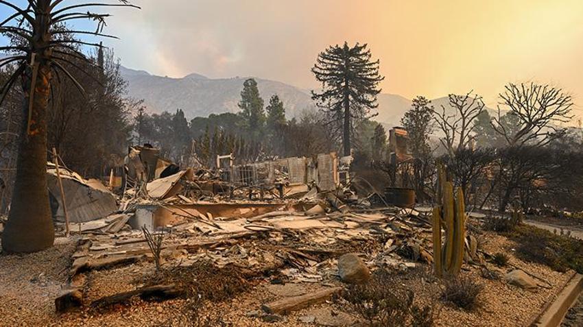 Amerika yanıyor, Los Angeles merkezli yangınlar devam ediyor, ölü sayısında artış var! Donald Trump, Biden'ı suçladı: Teşekkürler Joe