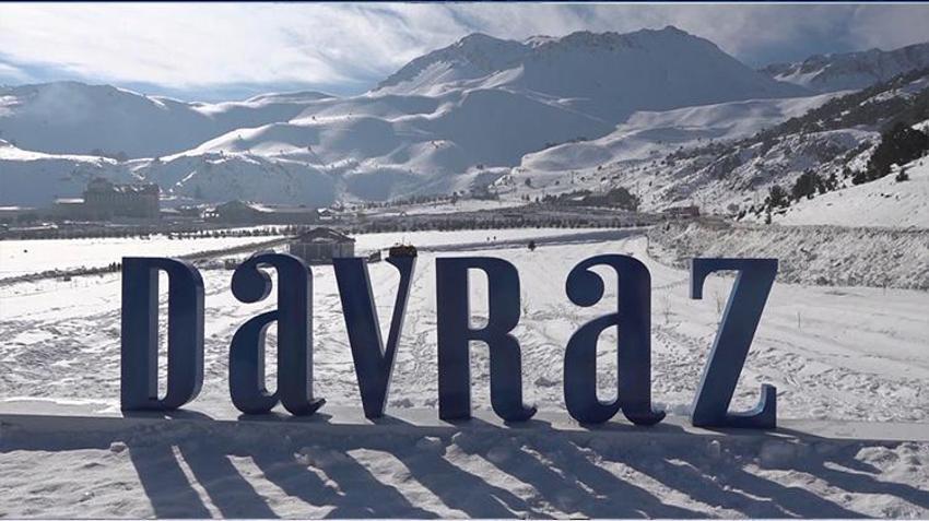 Isparta Davraz Kayak Merkezi günlük 10 bin ziyaretçiyi misafir ediyor