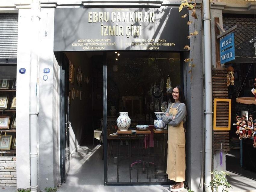 Çini ustası, eserleriyle tarihe not düşüyor