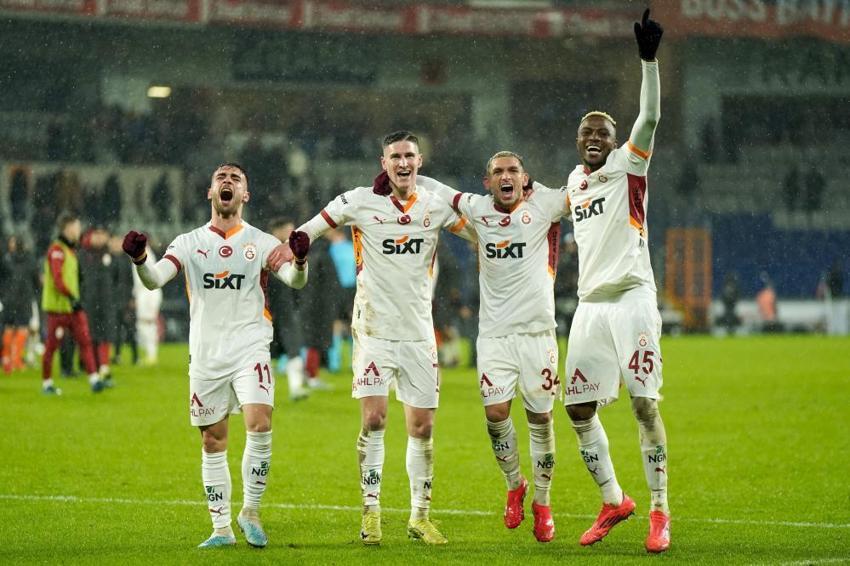 Galatasaray, Başakşehir'i yendi! Zirvede yerini sağlamlaştırdı