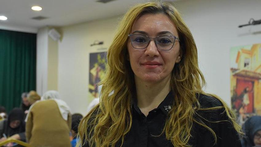 Trabzon'da atık kumaş ve iplikler öğrencilerin elinde esere dönüşüyor! 