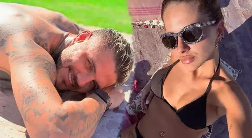 Mauro Icardi yeni aşkını paylaşmalara doyamadı! Romantik pozlarını yayınladı