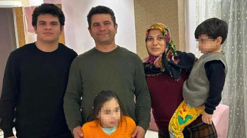 Adana'da polis memurunun öldürdüğü aile üyeleri yan yana toprağa verildi