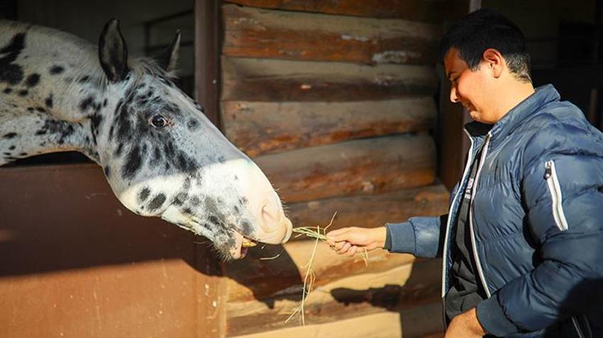 Atların şifalı dokunuşu: Otizmli çocuklar hipoterapi sayesinde gelişimlerine katkı sağlıyor