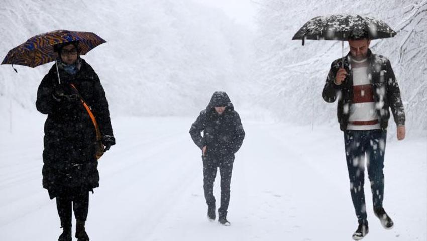 Karla karışık yağmur ve sağanak geliyor! Meteoroloji buzlanma ve çığ tehlikesine karşı uyardı