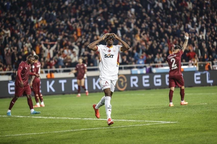 Hatayspor Galatasaray maçında 2 gol 1  penaltı vardı! Aslan Mersin'de 2 puan bıraktı