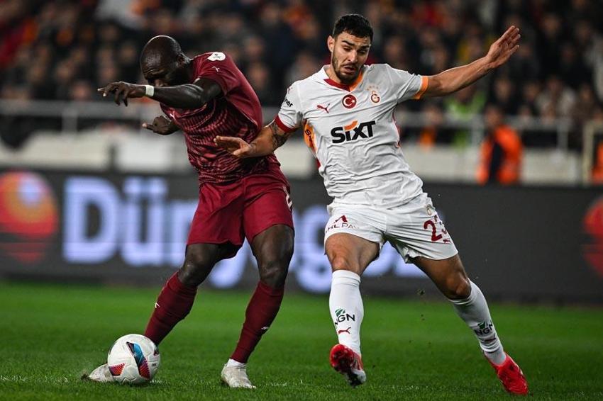 Hatayspor Galatasaray maçında tartışmalı penaltı pozisyonu! Yabancı VAR çağırmadı