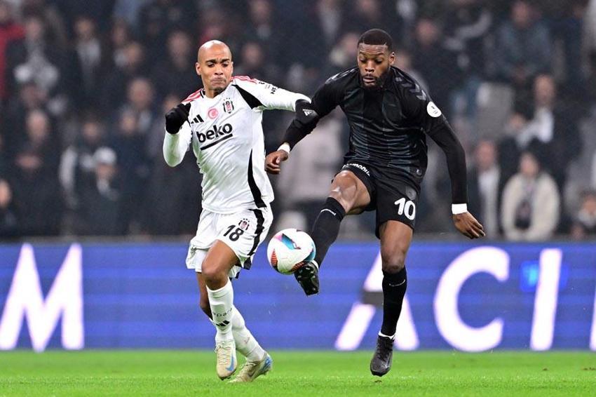 Beşiktaş Samsunspor maçında gol sesi çıkmadı! Kartal evinde kazanamadı