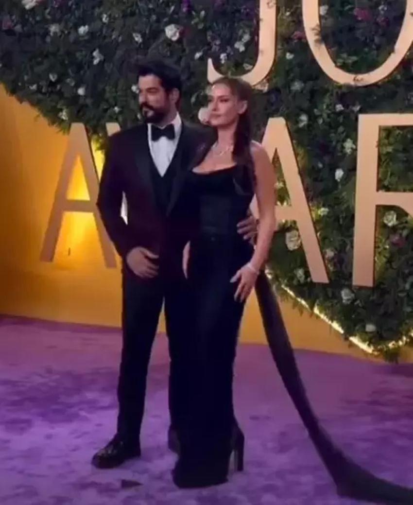 Ödül töreninde kombinler konuştu! Hande Erçel mi Afra Saraçoğlu mu?