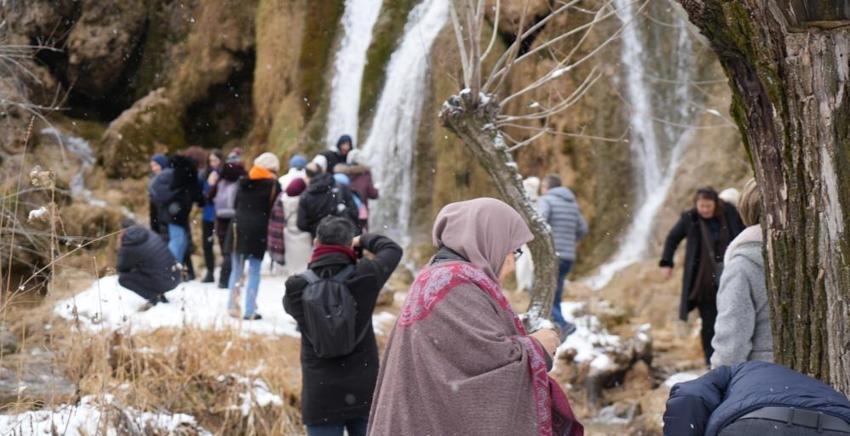 Her mevsim yoğun ilgi var: Girlevik Şelalesi 9 ayrı yerden besleniyor