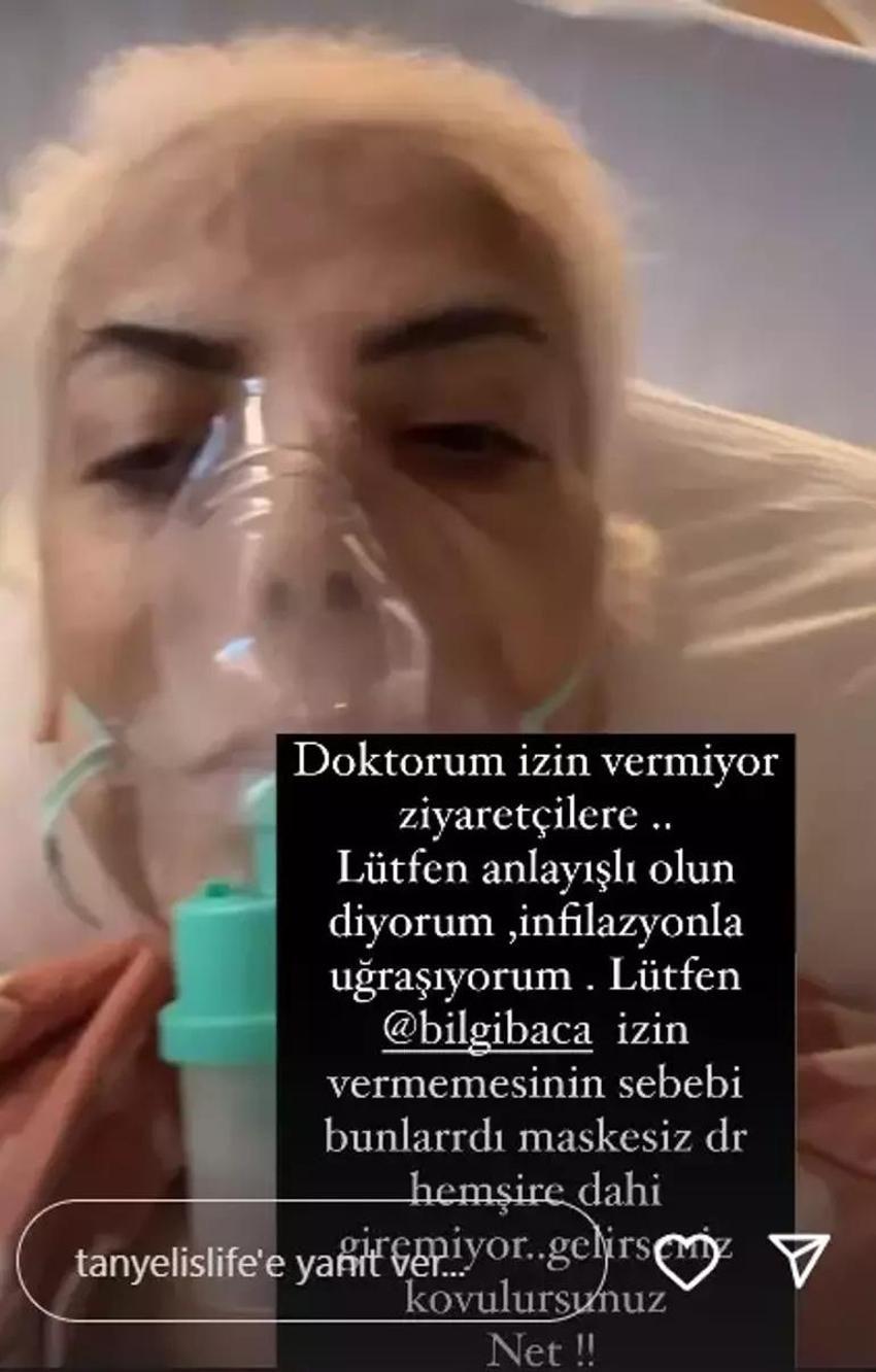 Tanyeli hastane odasından isyan etti!