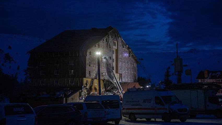 Otel yangını faciasında hayatını kaybedenlerin kimlikleri belli oluyor