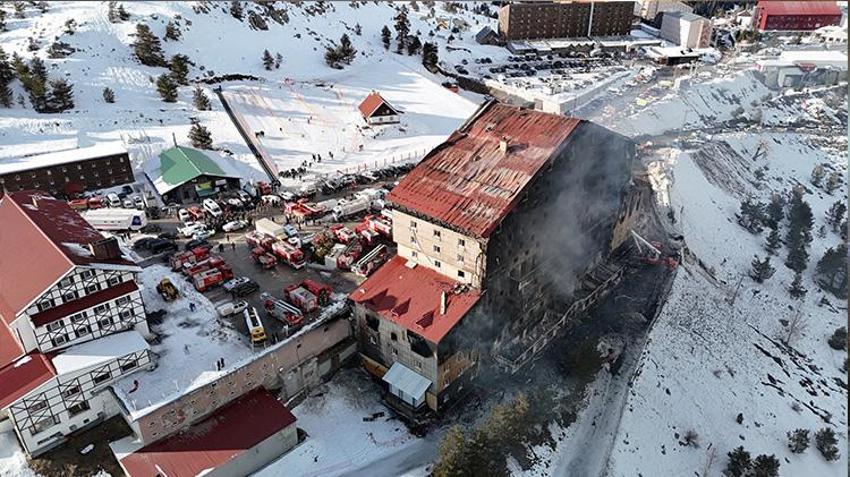 Kartalkaya'da yanan otelin kayak eğitmeni o anları anlattı! 'İçeride eğitim verdiğim öğrencilerim vardı'