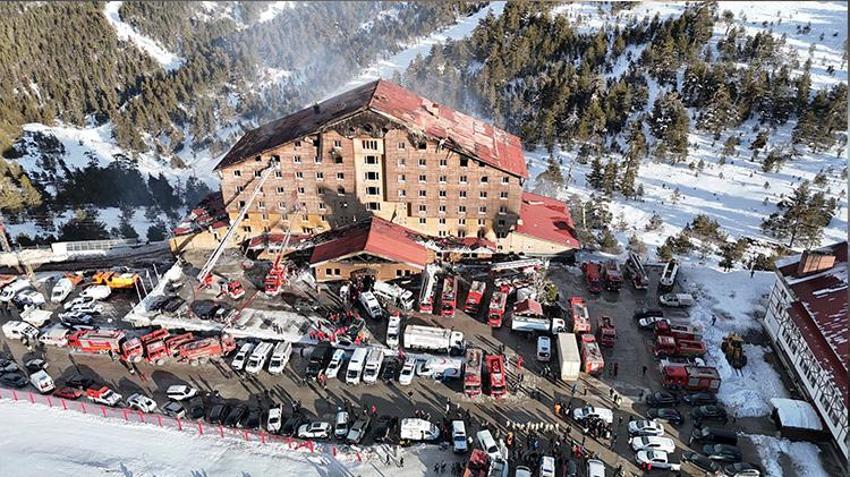 Kartalkaya'da yanan otelin kayak eğitmeni o anları anlattı! 'İçeride eğitim verdiğim öğrencilerim vardı'