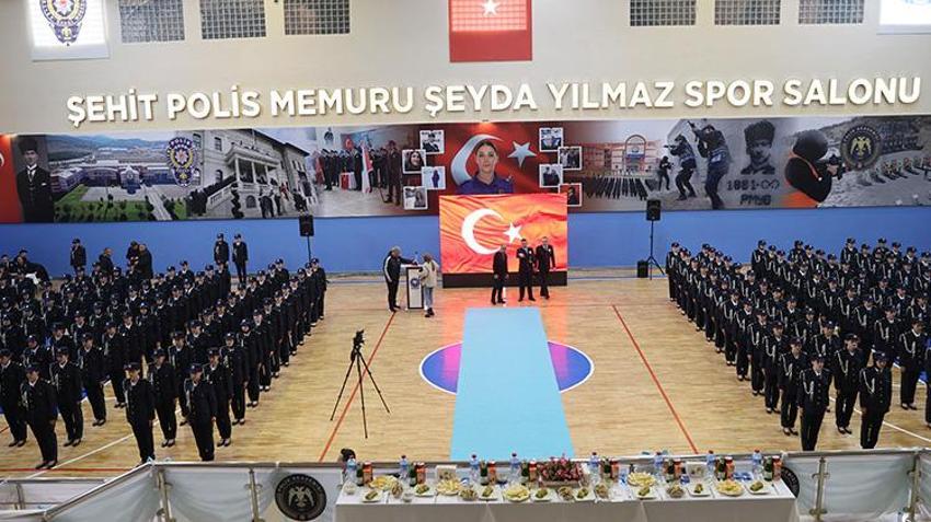 İstanbul Ümraniye'de silahlı saldırı sonucunda şehit edilen Şeyda Yılmaz'ın ismi eğitim aldığı okula verildi