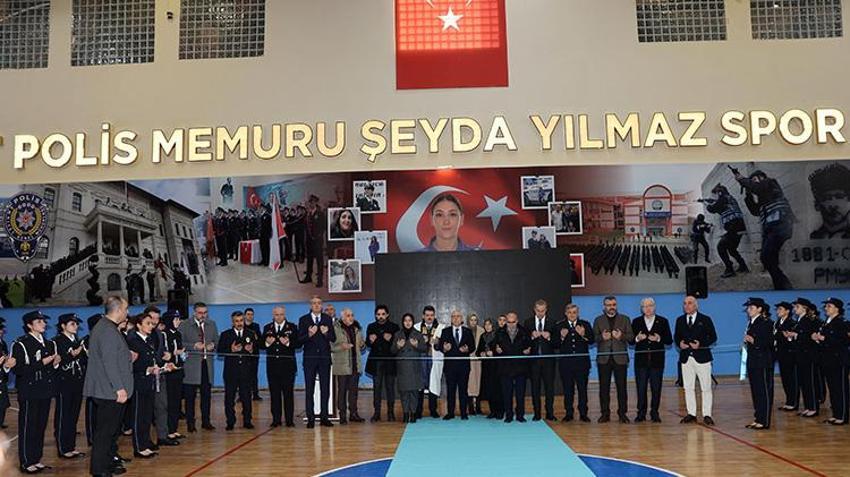 İstanbul Ümraniye'de silahlı saldırı sonucunda şehit edilen Şeyda Yılmaz'ın ismi eğitim aldığı okula verildi