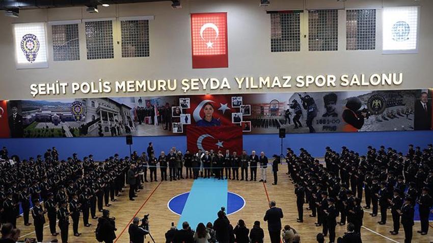 İstanbul Ümraniye'de silahlı saldırı sonucunda şehit edilen Şeyda Yılmaz'ın ismi eğitim aldığı okula verildi