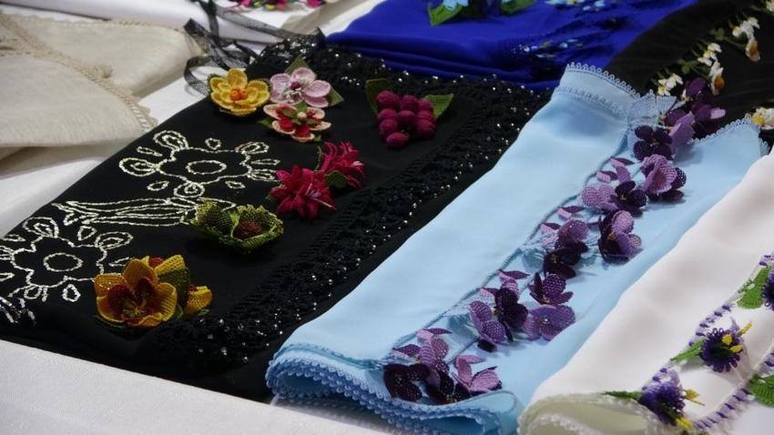 Trabzonlu büyükanneler iğne oyasıyla gelir sağlıyor! Unutulmaya yüz tutan motifleri yeniden yaşatıyorlar
