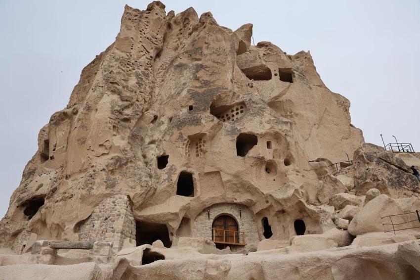 Uçhisar Kalesi'ne ziyaretçi rekoru! Bu yıl 472 bin turisti ağırladı