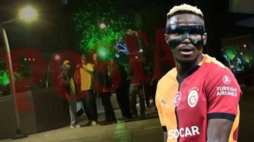Osimhen'den skandal hareket! Ortalığı birbirine kattı, önce tehdit etti sonra yumrukladı