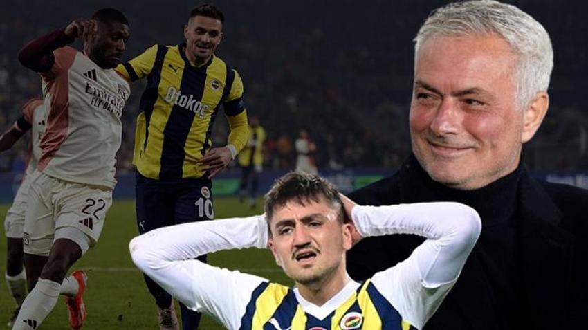 Cengiz Ünder topu rakibe verdi! Szymanski, Tadic'e sert sözler: 'Mourinho beni oyundan al' diye bağırıyordu